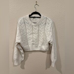 Cropped sweater